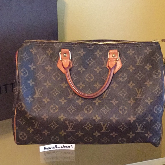 Louis Vuitton Handbags - Authentic Louis Vuitton Monogram Speedy 35